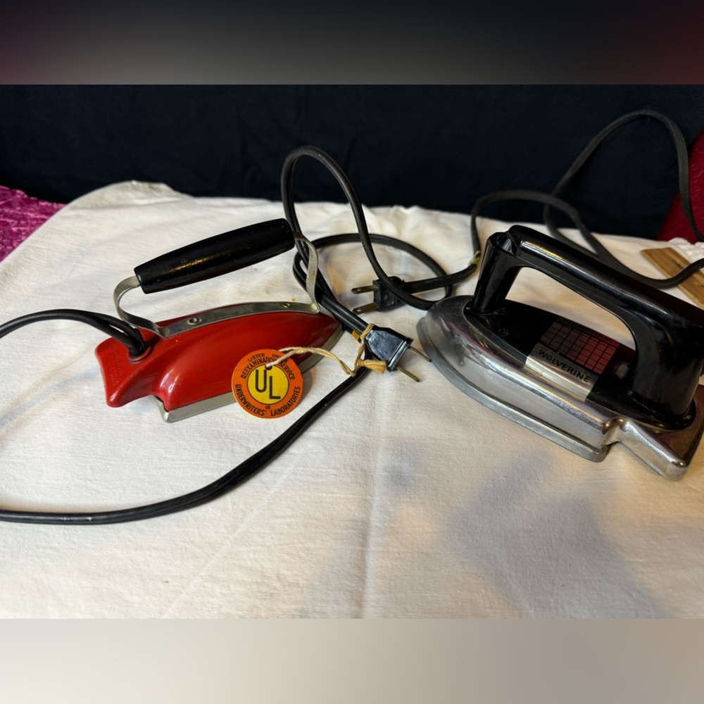 Vintage Childs Irons